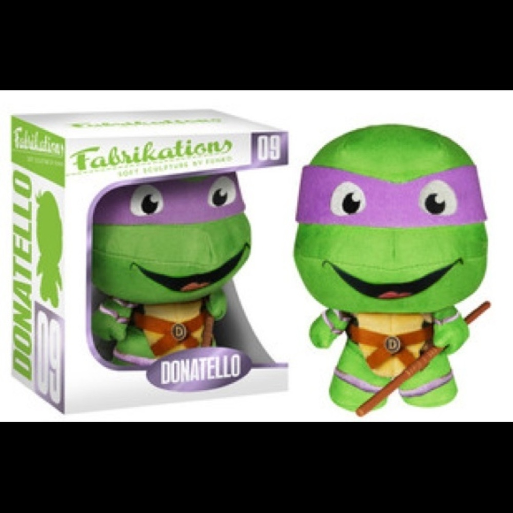 Funko Fabrications TMNT plush new in box bundle